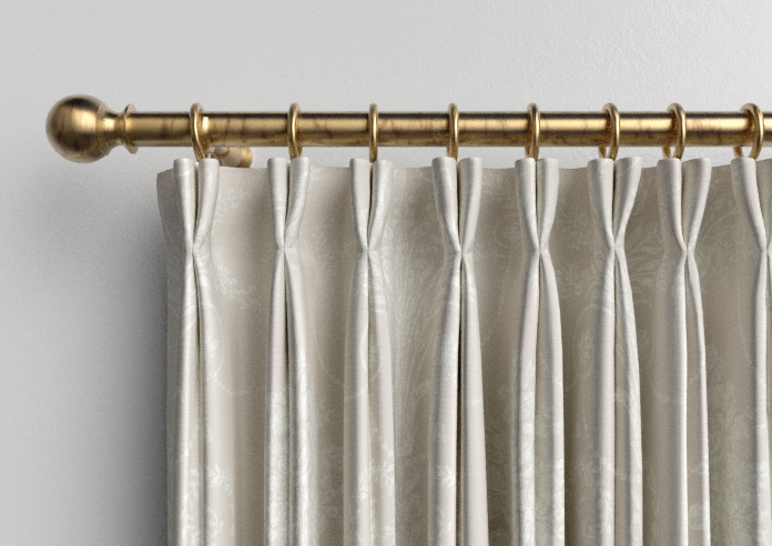 Laura Ashley Josette, Dove Grey - Made to Measure Curtains - Image 10